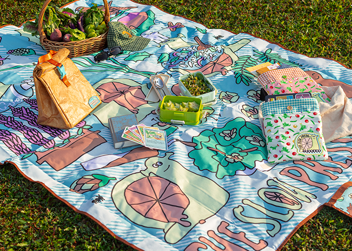 Talk Cock Sing Song A3 Risography Print.